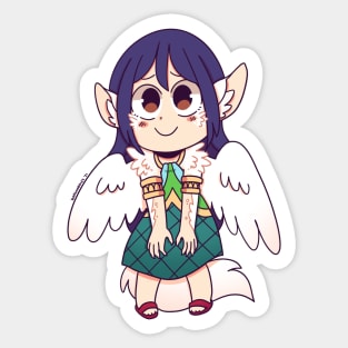 Half Dragon Wendy Sticker